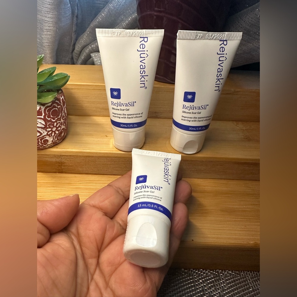 Rejuvaskin RejuvasSil 3 New Sealed cream 30,30,15 ml  Bundle